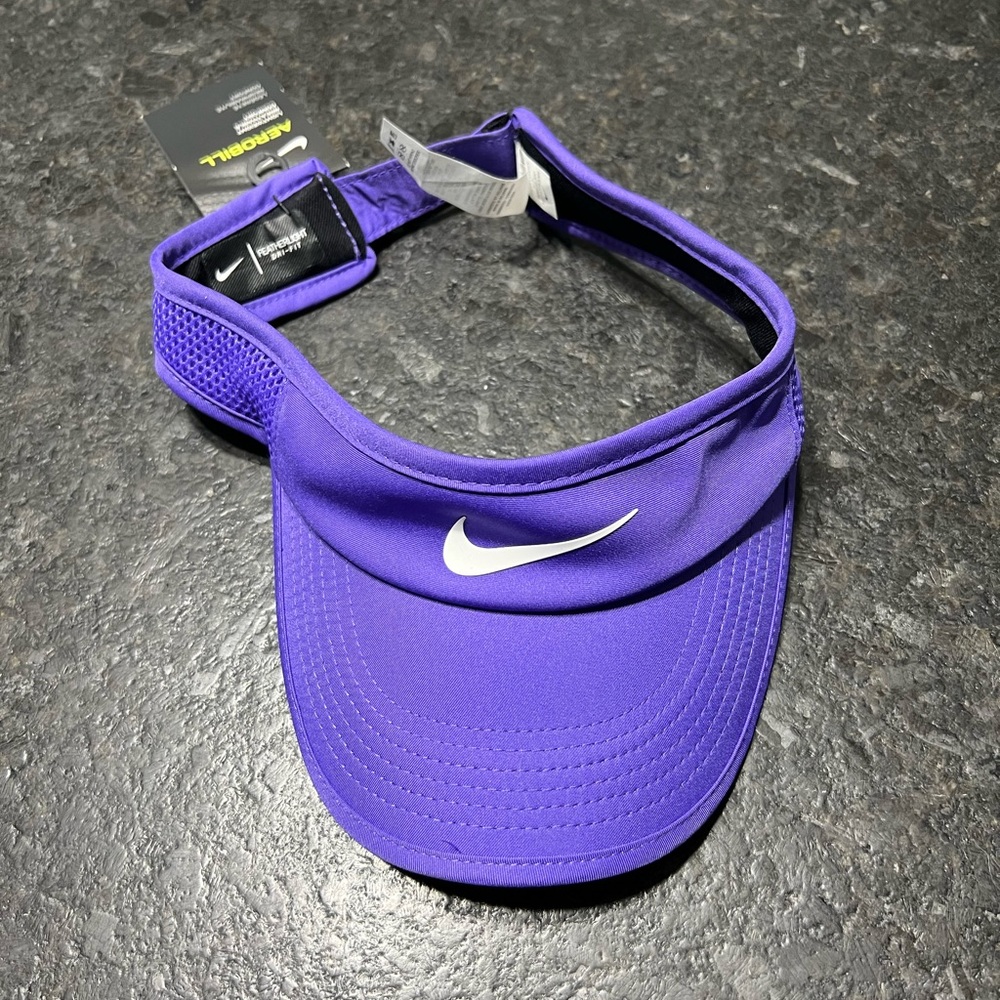 BRAND NEW purple Nike visor